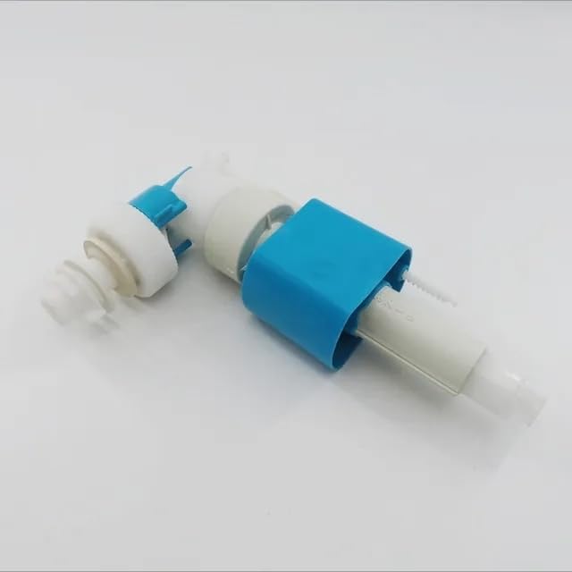 Plastic Painted Concealed Tank 1/2 inch Inlet Valve/Ball Cock - Toilet Valve - Blue