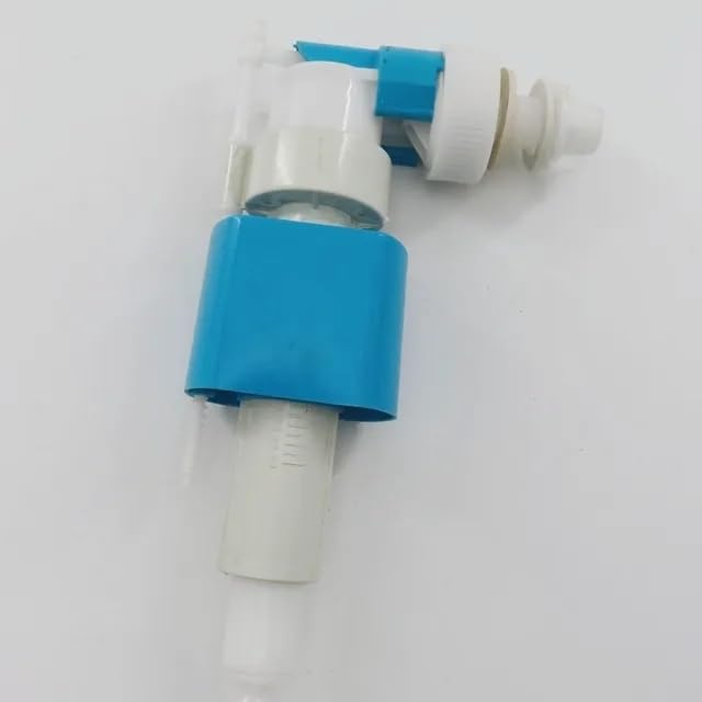 Plastic Painted Concealed Tank 1/2 inch Inlet Valve/Ball Cock - Toilet Valve - Blue
