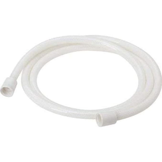 Health Faucet with Tube with Hook Jet Spray Plastic Health Faucet with 1meter Hose Tube and Hook White with teflone T