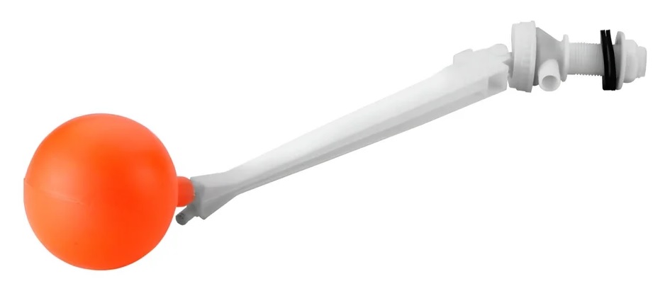 Side Handel Cistern Ball Cock Long with Ball 1 Pc Pack