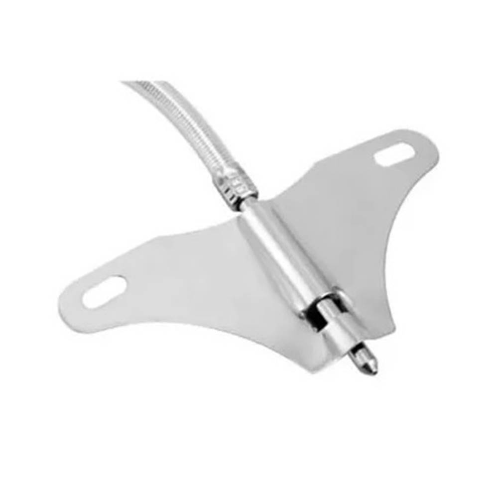 Stainless Steel Butterfly Jet Spray for Toilet/Bidet – 1.5 meter Heavy PVC Hose, Hands-Free Operation With Mounting Bracket Pack Of 1
