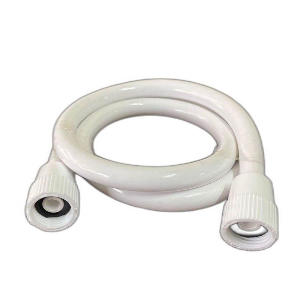 PTMT Shower Tube Connection Pipe for Geysers, Counter top Faucets & Water Taps | PTMT Hot Water Resistant 70°C | White
