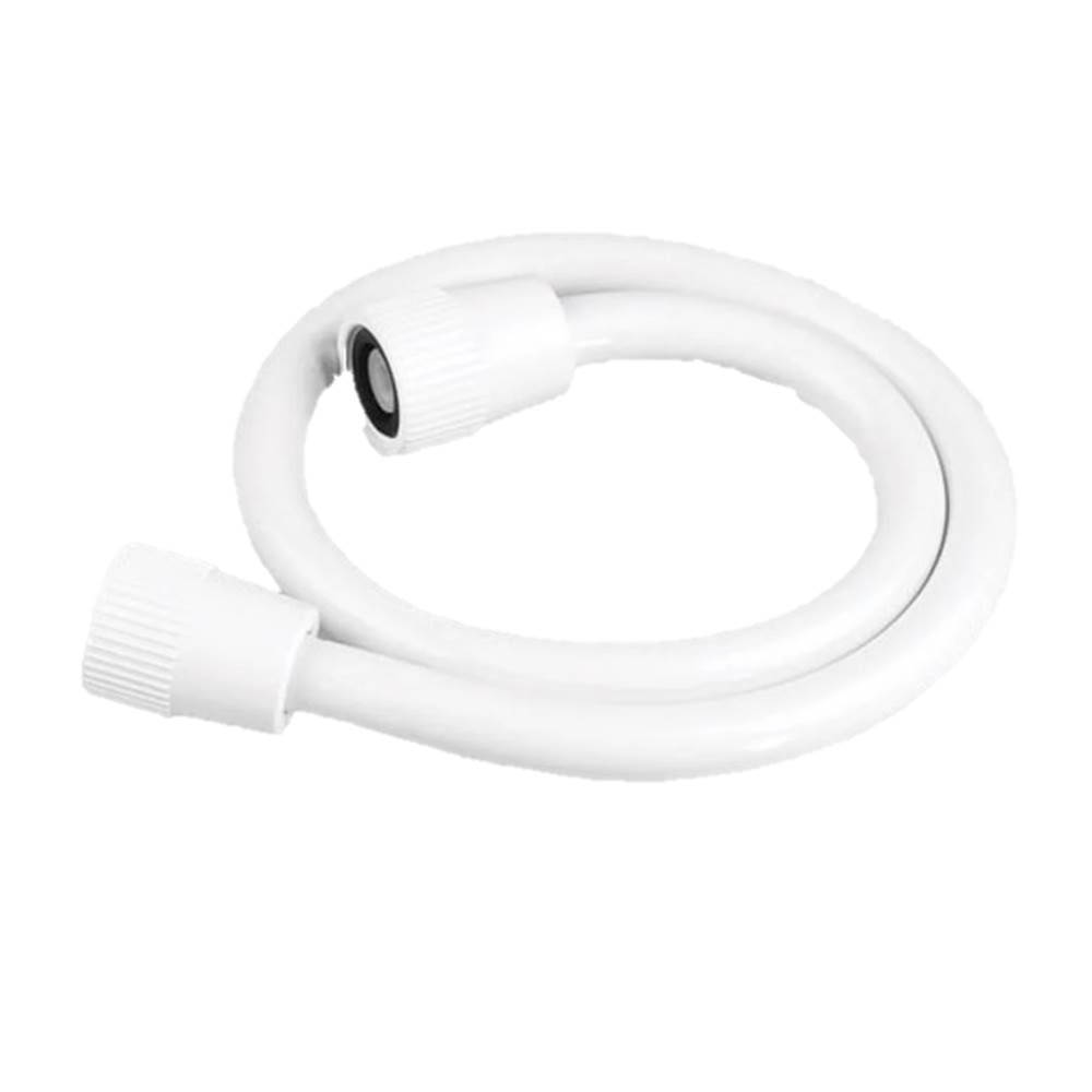 PTMT Shower Tube Connection Pipe for Geysers, Counter top Faucets & Water Taps | PTMT Hot Water Resistant 70°C | White