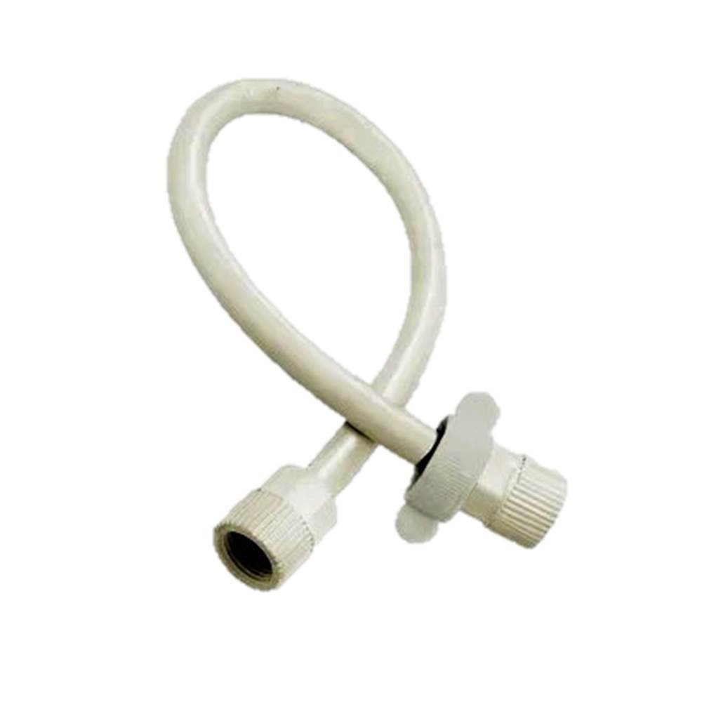 PTMT Heavy Duty Connection Pipe |White | Hose Pipe Suitable for Countertop Faucets| Pipe For Basins and Sinks, Geysers & Flush Tanks | Bathroom Accessories