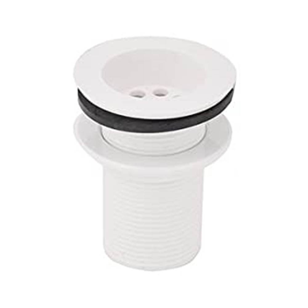 PVC Full Thread Waste Coupling for Wash Basin,Drain Out let System | PVC Plastic White Full Thread Waste Coupling for Wash Basin