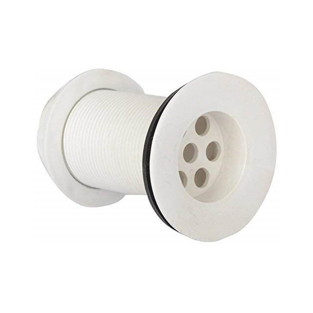 PVC Full Thread Waste Coupling for Wash Basin,Drain Out let System | PVC Plastic White Full Thread Waste Coupling for Wash Basin