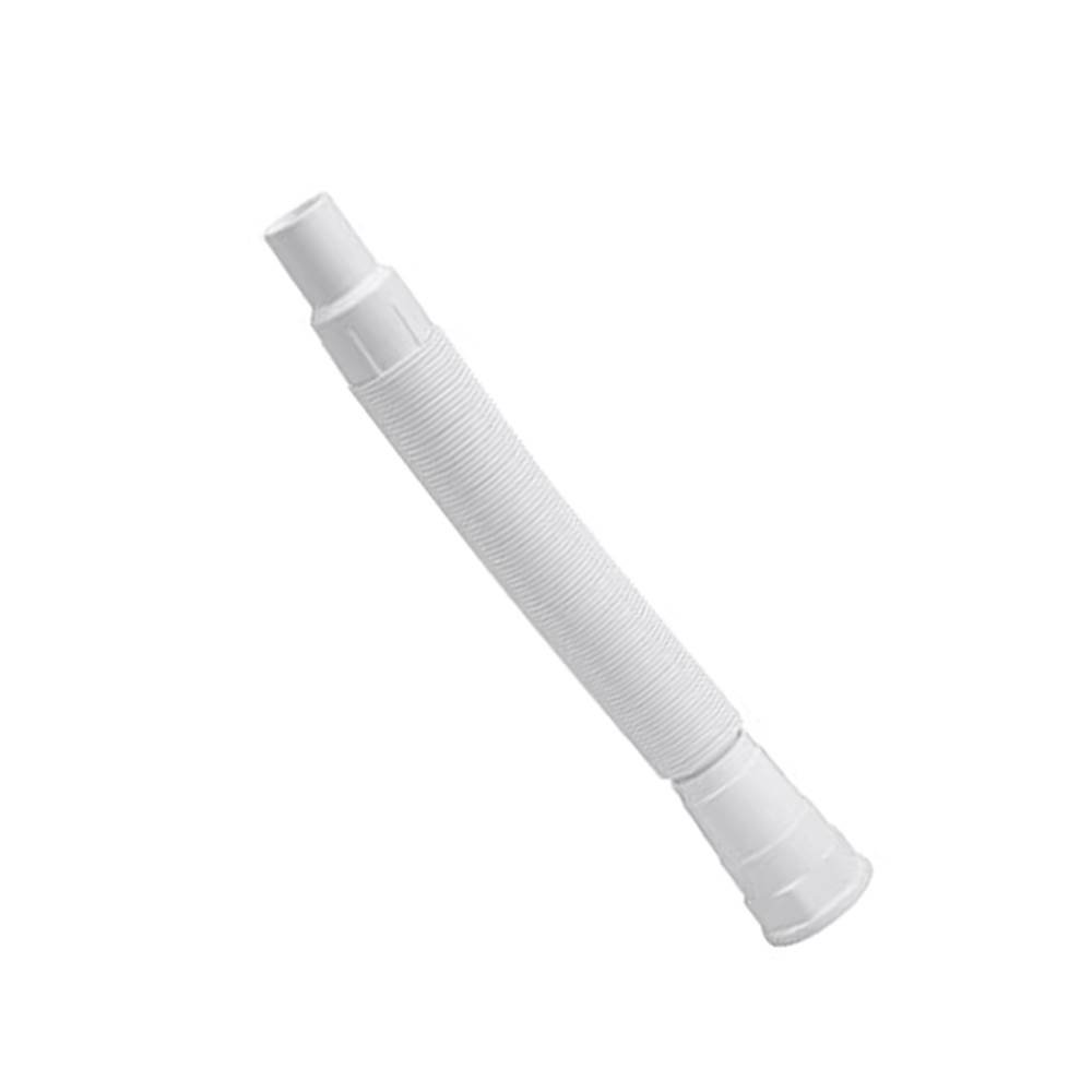 PVC Plastic China Type Flexible Waste Pipe 1-1/4" for Kitchen Sink Heavy Duty Waste Water Drain Hose Pipe (Pack of 1)