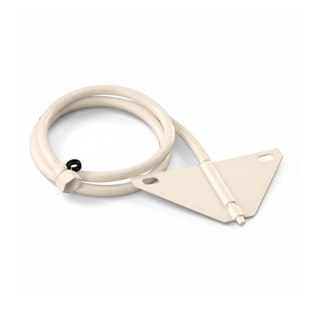 Straight / Regular Toilet seat Jet Spray | Triangle Seat Mounted Toilet Jet Spray with 1.5 Meter Tube | PTMT Plastic High Pressure Jet Spray for Commode