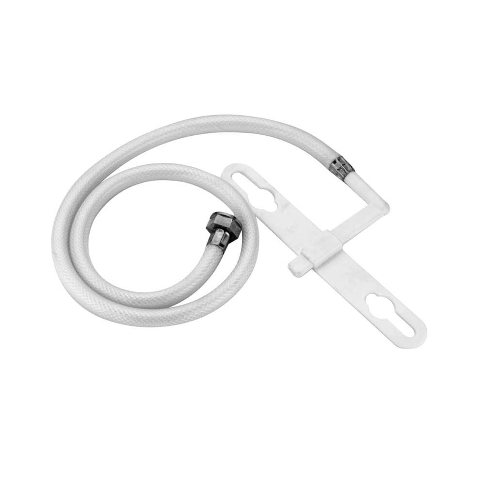 Plastic Multi L-Type Toilet Jet Spray for Wall-Hung Toilets with Heavy-Duty Hose Pipe & Brass Nut | Health Faucet | Rust-Free, Made in India