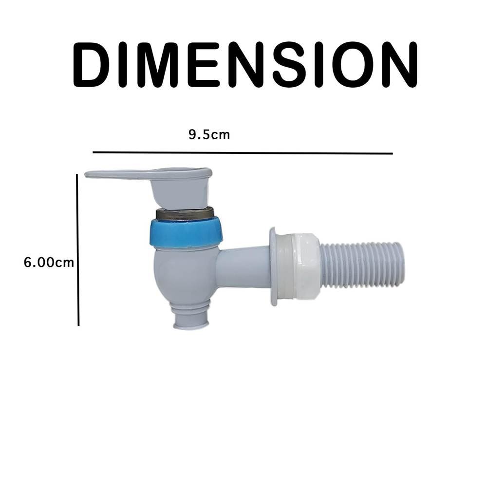 RO Cock Long Churi for Jar or Water Dispenser Polythene Tap for All Kinds of Water Filters