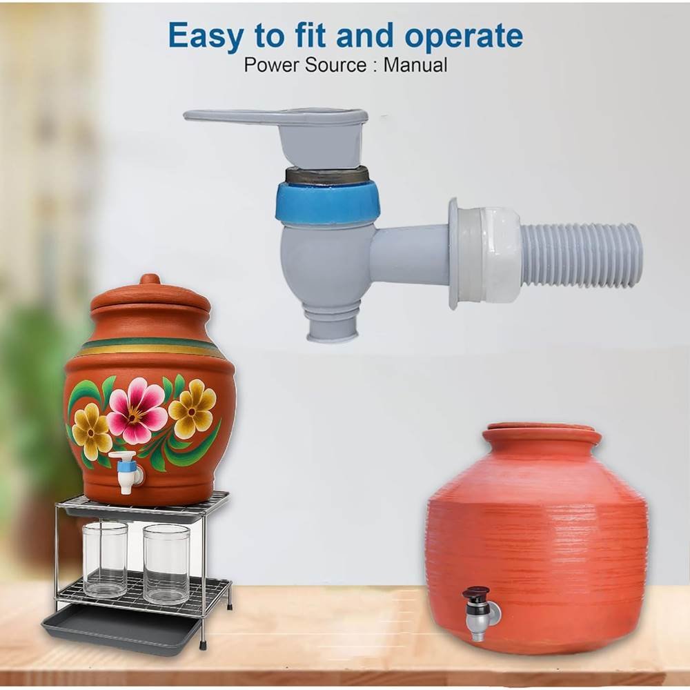 RO Cock Long Churi for Jar or Water Dispenser Polythene Tap for All Kinds of Water Filters
