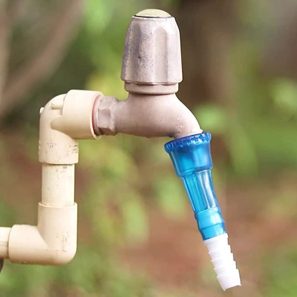 Pipe Plastic Connector PVC Jointer Hose Fast Fitting, for Water tap Joint 1/2 | 0.75 | 1 Inch (Set 5) (Multicolor)