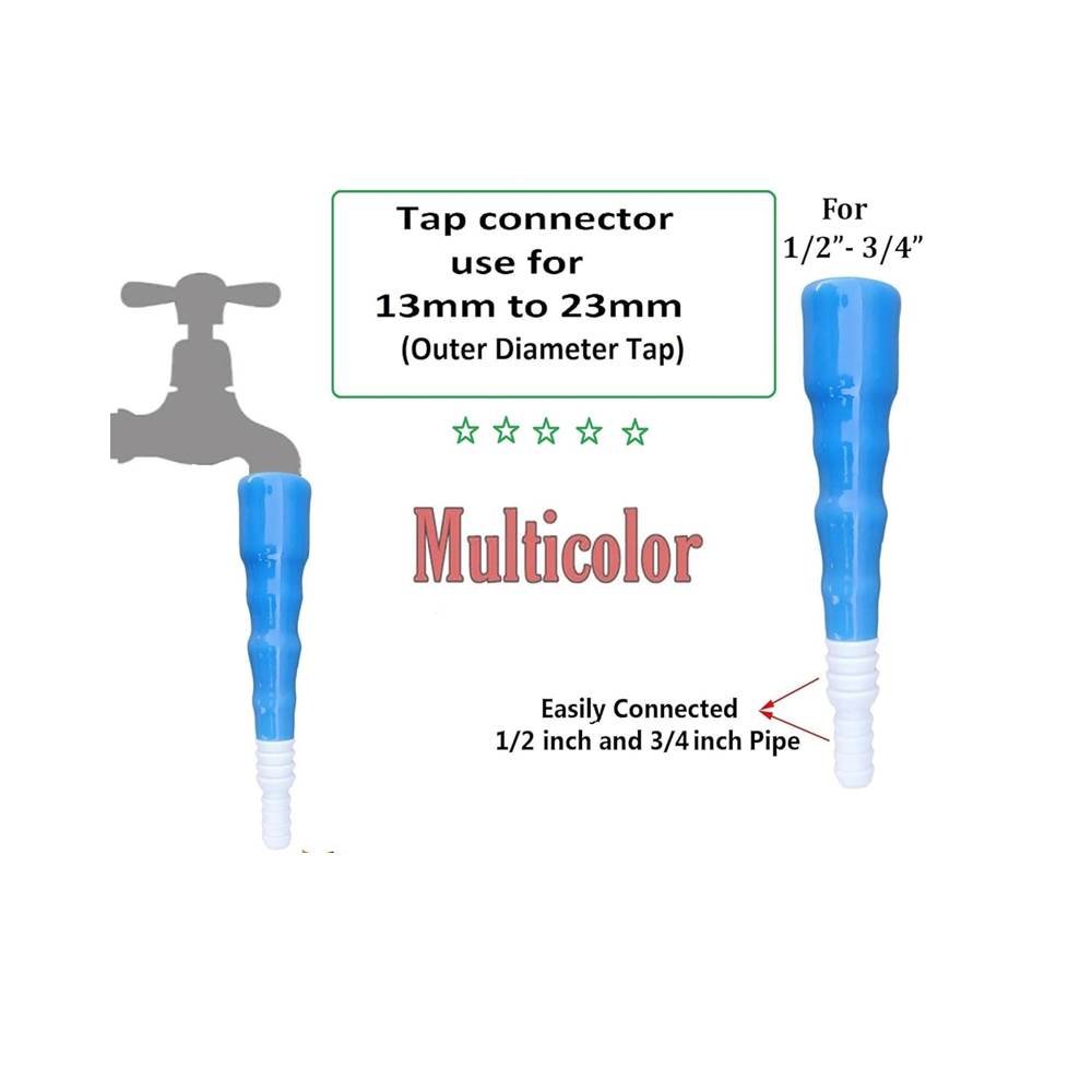 1 Pc Pack Tap connector Faucet Connector Water Hose Pipe Connector Garden, and Outdoor Use Pack of 1 Pc