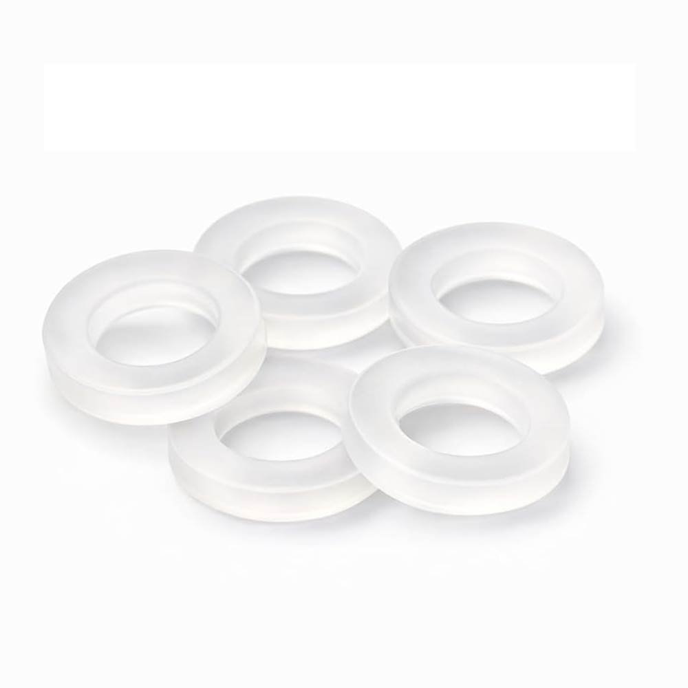 2 Pcs Pack Connection Pipe Washer | Leak Proof Flexible Seal Ring for PTMT Tap, Angle Valve & Flush Tank