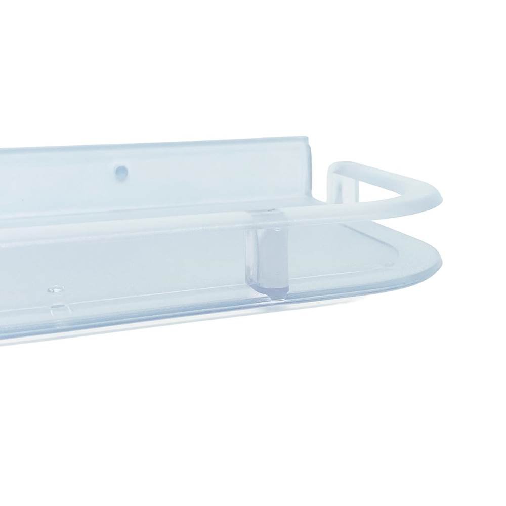 ABS Multipurpose Unbreakable Bathroom Shelf t Tray