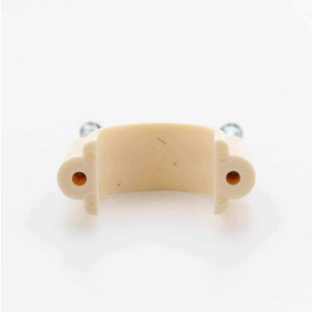CPVC Pipe Nail Clamp, Heavy Duty Plastic Wall Mount Pipe Holder with Galvanised Nails, Plumbing Support Clips