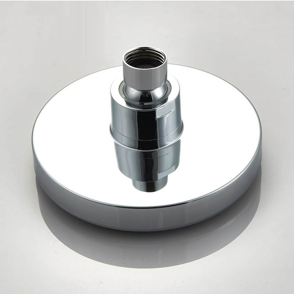 Rain Shower Head with 4" Inch Shower Arm, Lauxury Bathroom Celing Shower, With Teflon Tape And Wall Flange