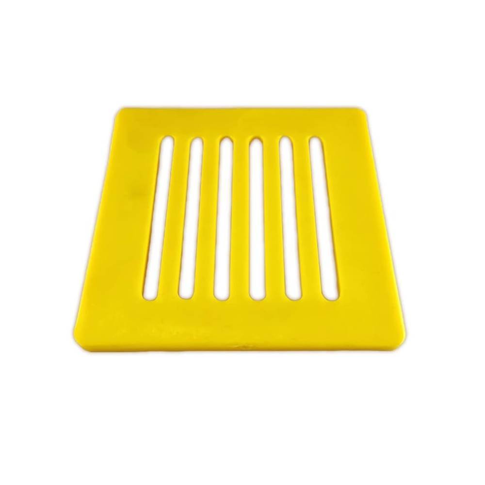 Square Grating PVC Floor Drain | Plain Water Drain Cover/Jali/Floor Trap/Floor Grating for Bathroom & Kitchen