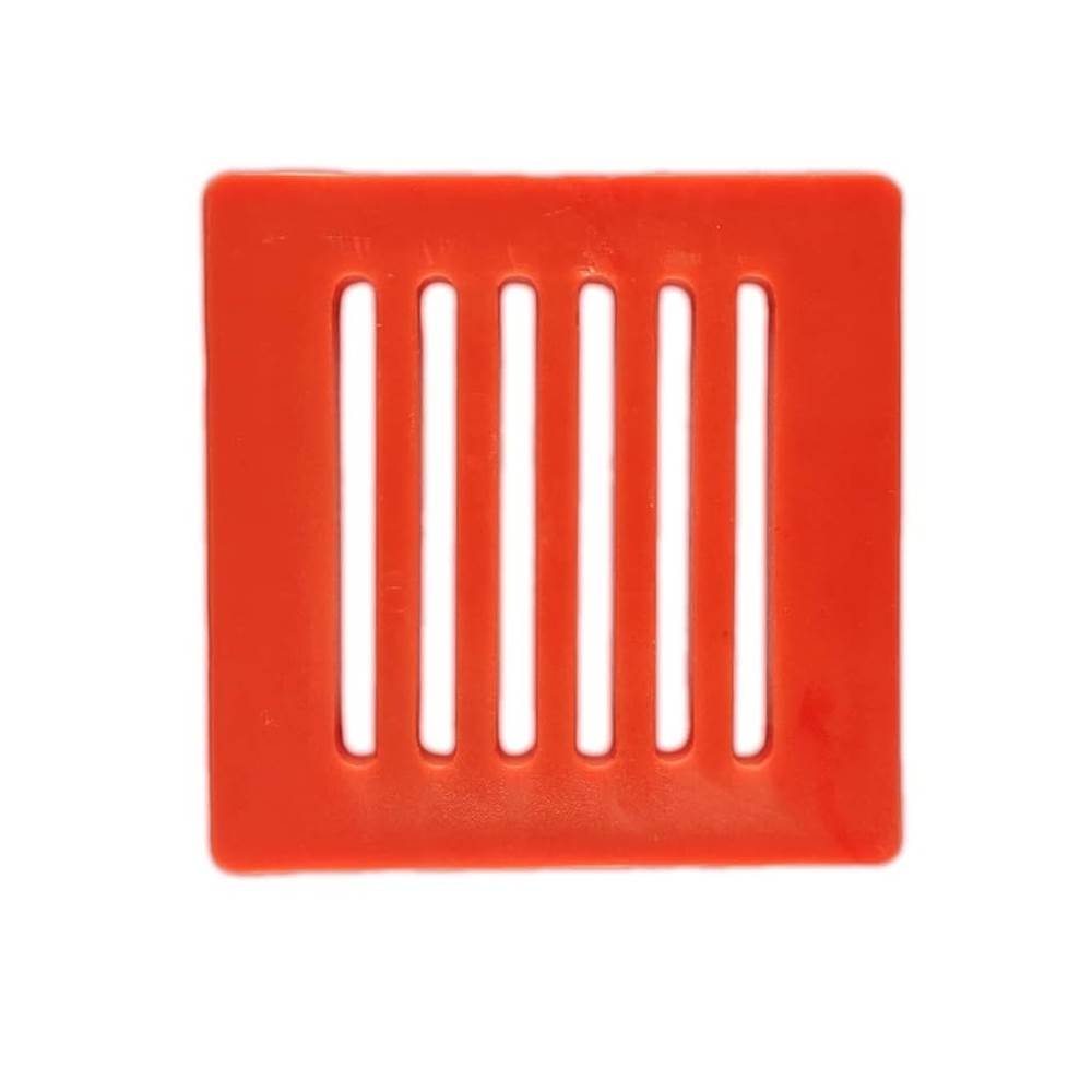 Square Grating PVC Floor Drain | Plain Water Drain Cover/Jali/Floor Trap/Floor Grating for Bathroom & Kitchen