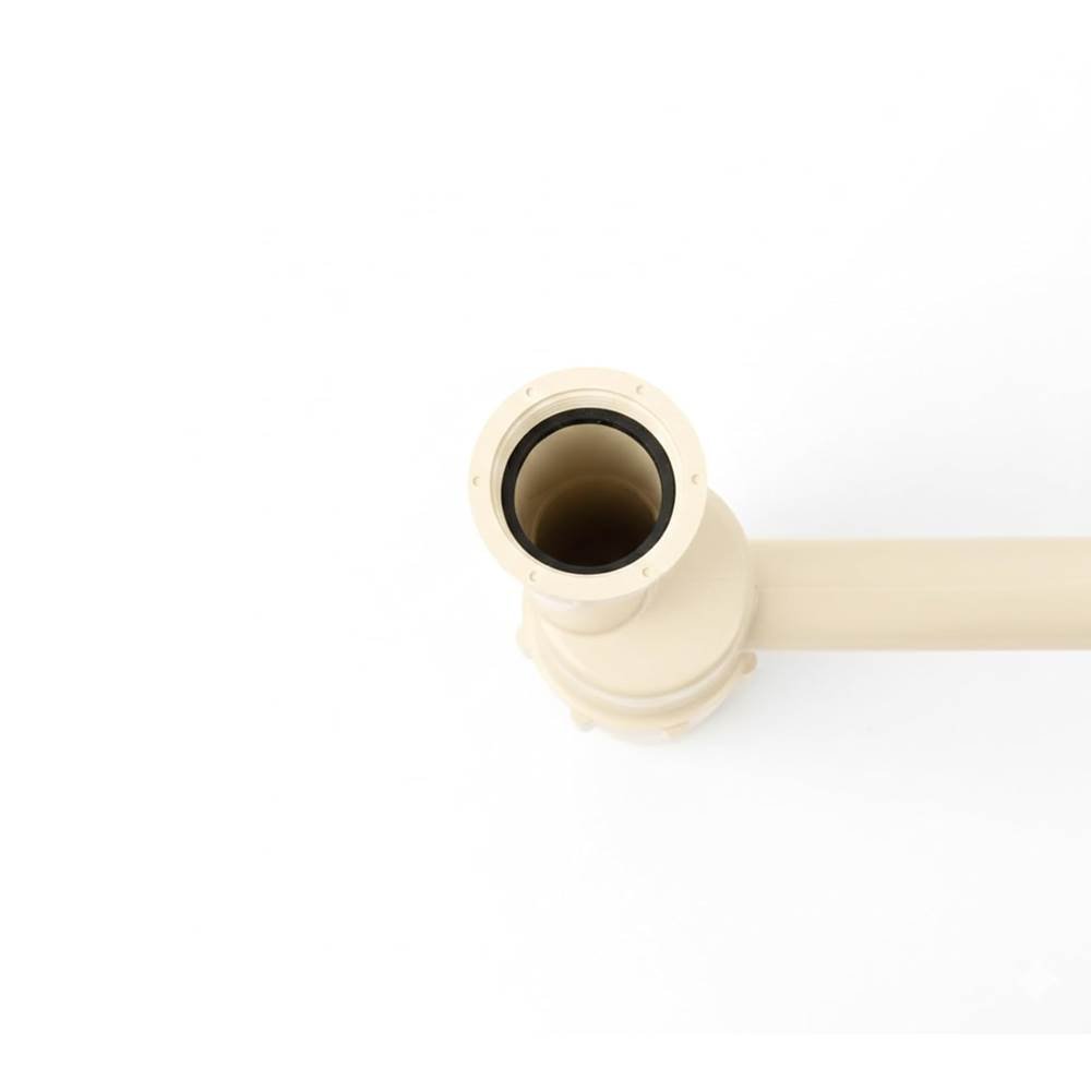 Heavy PVC Wash Basin Bottle Trap | Anti-Odor Sink Waste Trap | Includes Wall Pipe & Flange | Easy to Clean | Rust Proof ( 32MM / 12 Inch )