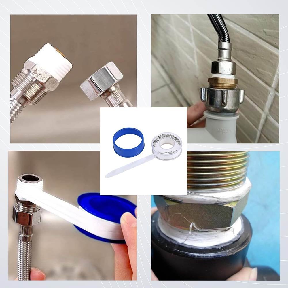 FAUCENT PTFE Thread Seal Tape Plumber tape/Water Leak Sealent Tape/Teflon Tape/Tape for Pipe Sealing and Leakage