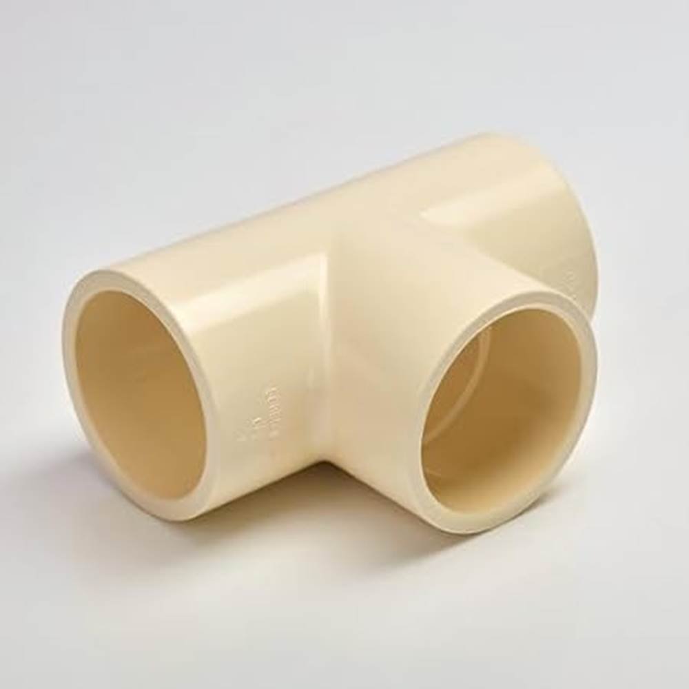 CPVC Plumbing Supplies & Pipe Fitting CPVC Tee 1 Inch | Water – Leak-Proof Three-Way Plumbing Connector