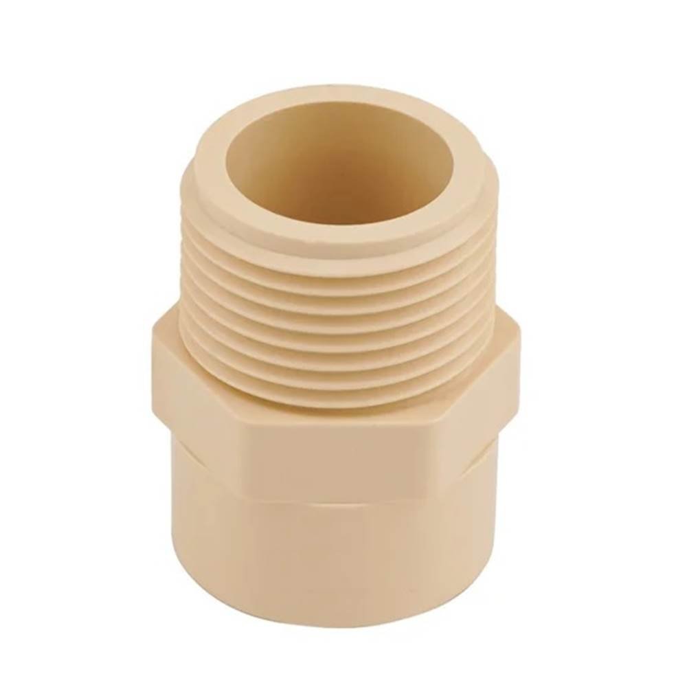 3/4 Inch CPVC Plain Plastic MTA (Yellow, Pack Of 1)