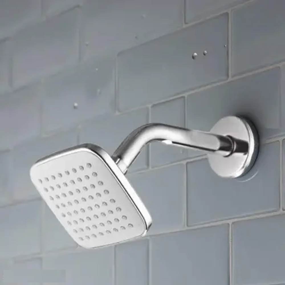Rain Shower Head, High Flow Stainless Steel Square Rainfall Showerhead, Awesome Shower Experience Even At Low Water Flow